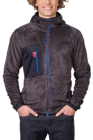 Sweat polaire à capuche - Noir