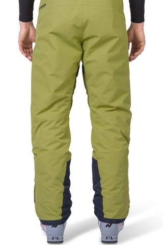 Calças de esqui de cintura alta - Verde-azeitona