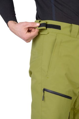 Calças de esqui de cintura alta - Verde-azeitona