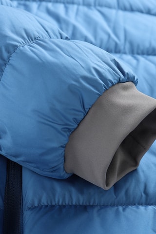 Blusão com capuz - Azul-cobalto