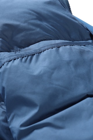 Blusão com capuz - Azul-cobalto