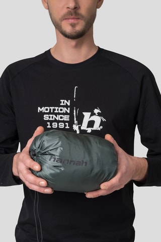 Colete acolchoado - Verde-escuro e antracite