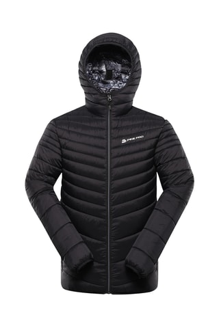 Blusão reversível com capuz - Cinzento