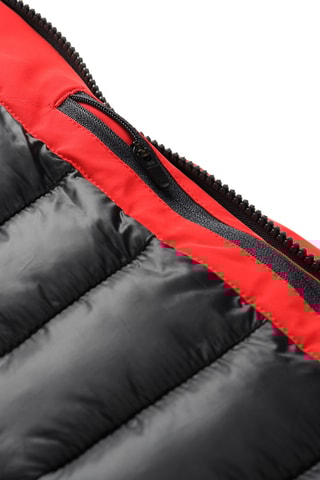 Casaco com capuz - Vermelho