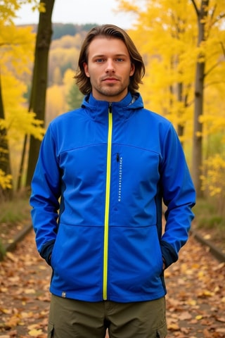 Casaco Softshell - Azul