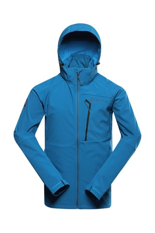 Casaco com capuz - Azul-cobalto