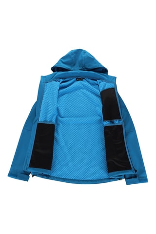 Casaco com capuz - Azul-cobalto