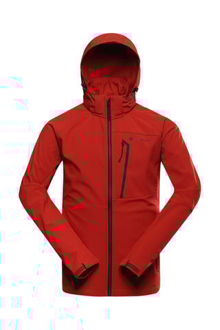 Casaco de caminhada Softshell - Vermelho