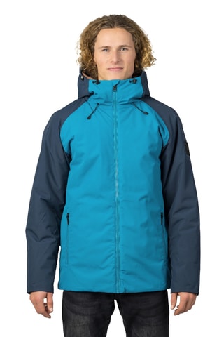 Casaco com capuz - Azul