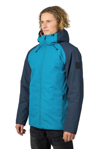 Casaco com capuz - Azul