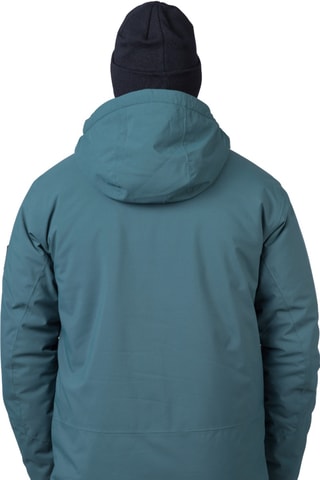 Casaco com capuz - Verde-escuro