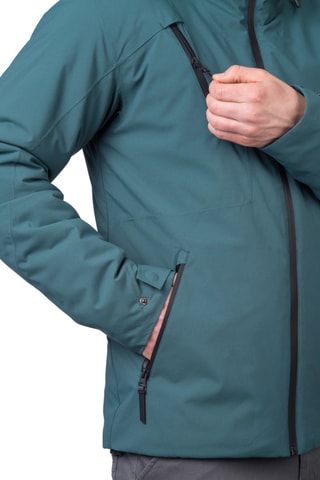 Casaco com capuz - Verde-escuro