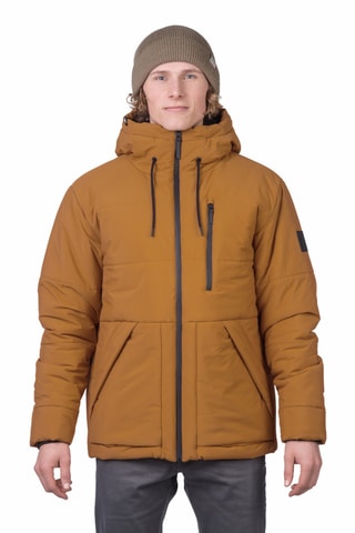 Casaco com capuz - Castanho-claro