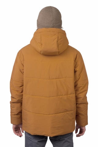 Casaco com capuz - Castanho-claro