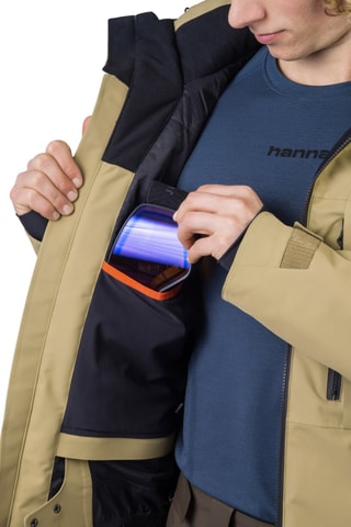 Casaco com capuz - Bege