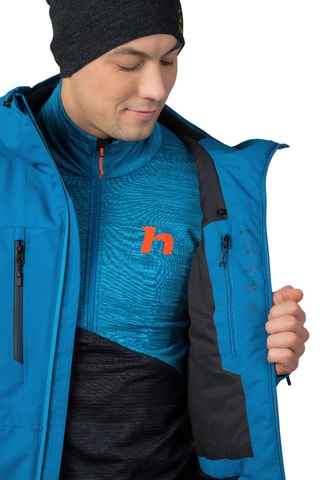 Casaco com capuz - Azul-real