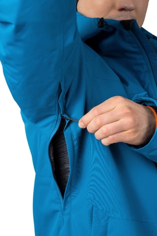 Casaco com capuz - Azul-real