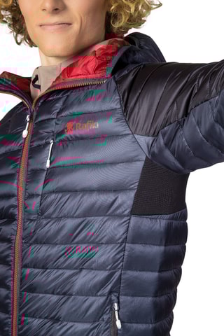 Blusão com capuz - Azul-noite