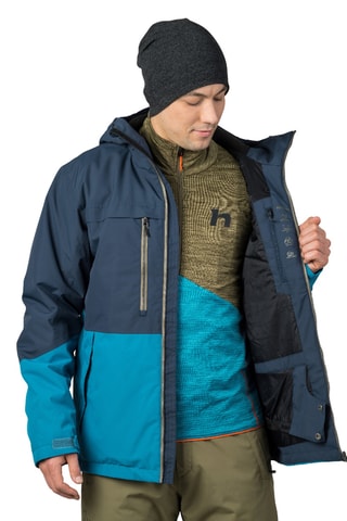 Casaco com capuz - Azul