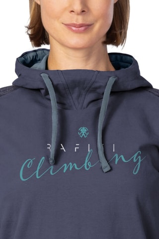 Sweat en coton biologique - Bleu foncé et bleu cobalt