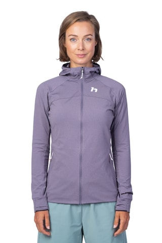 Sweat polaire à capuche - Violet