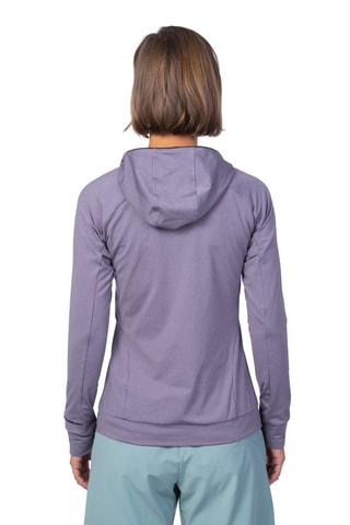 Sweat polaire à capuche - Violet