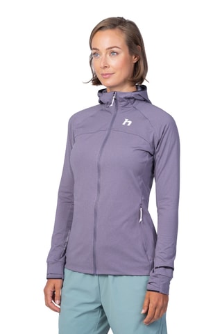 Sweat polaire à capuche - Violet