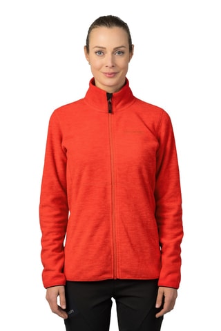 Sweat polaire - Rouge chiné