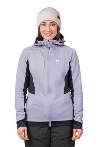 Sweat de randonnée à capuche - Violet