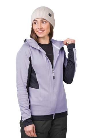 Sweat de randonnée à capuche - Violet