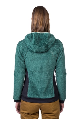 Sweat polaire à capuche - Vert clair