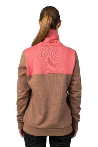 Sweat - Marron clair et corail