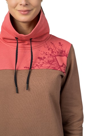 Sweat - Marron clair et corail