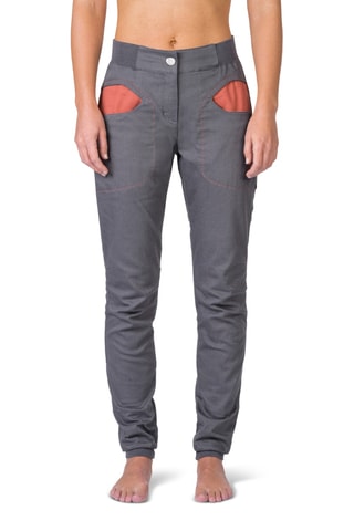 Pantalon straight - Gris clair