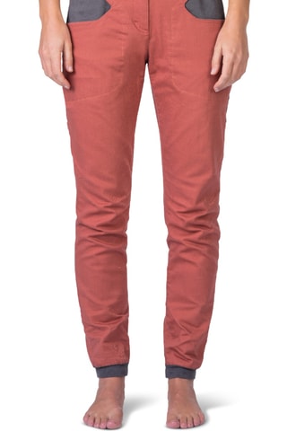 Pantalon straight - Rouge