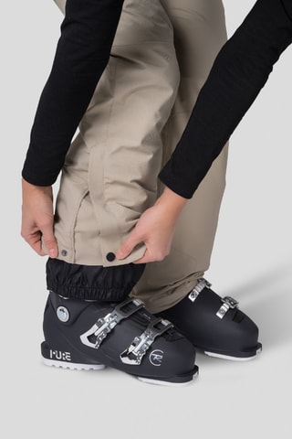 Pantalon de ski taille haute - Beige