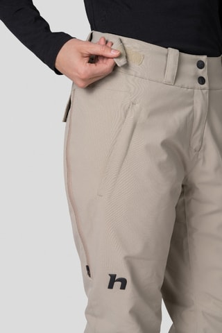 Pantalon de ski taille haute - Beige