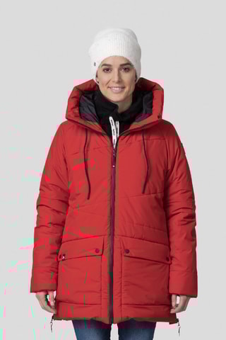 Blusão com capuz - Vermelho