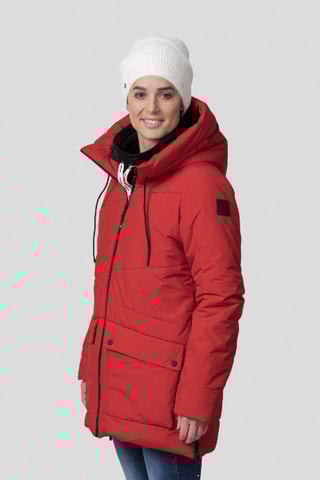 Blusão com capuz - Vermelho