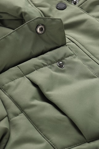 Blusão com capuz - Caqui