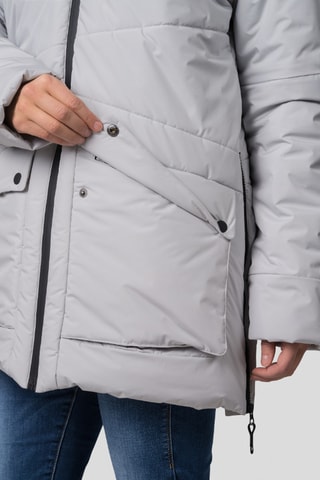 Blusão com capuz - Azul-claro