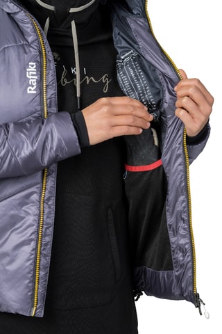 Casaco com capuz - Violeta