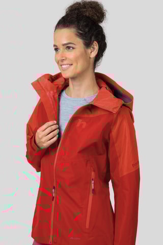 Casaco com capuz - Vermelho