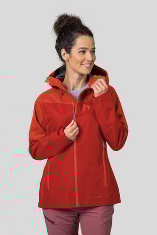 Casaco com capuz - Vermelho