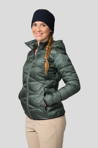 Blusão com capuz - Verde-escuro