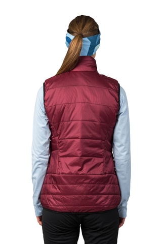 Colete acolchoado - Vermelho-escuro