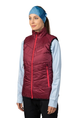 Colete acolchoado - Vermelho-escuro