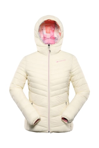 Blusão reversível - Salmão e branco