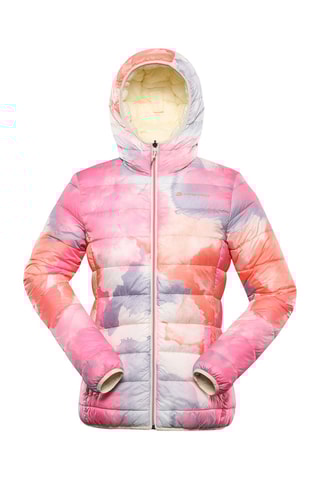 Blusão reversível - Salmão e branco