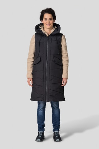 Colete acolchoado - Preto e antracite